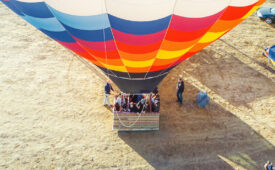 Aranjuez desde el aire: 1 paseo en globo de 1 hora con brunch y reportaje fotográfico