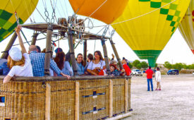 Paseo en globo por Madrid de 1 hora con brunch