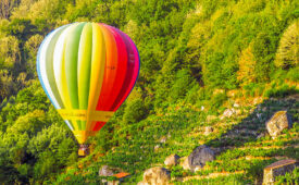 Viaje en globo por la Ribeira Sacra con desayuno para 1 persona