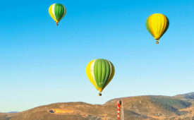 Vuelo en globo y romanticismo para 2 en Osona