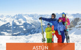 Curso de esquí de 2 días para 2 personas en Skicenter Astún