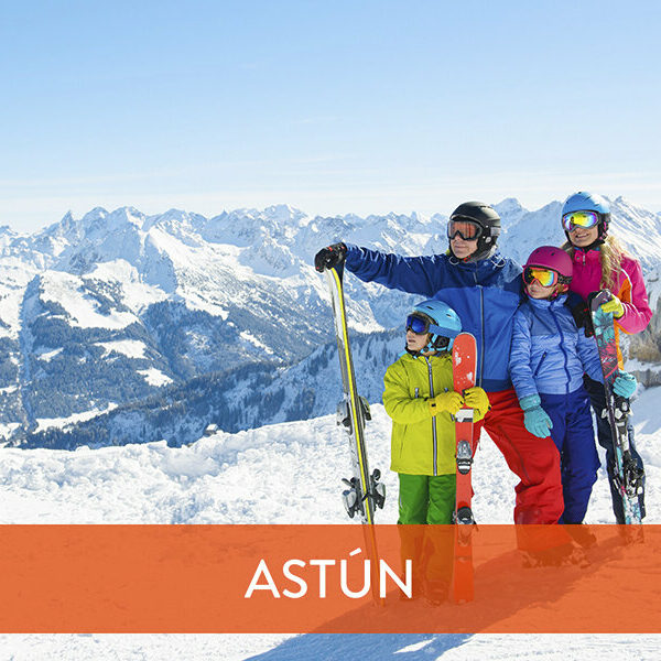 Curso de esquí de 2 días para 2 personas en Skicenter Astún