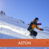 Clase privada de esquí de 3h y alquiler de material en Skicenter Astún para 2 personas