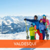 Curso de esquí de 2 días para 2 personas en Skicenter Valdesquí