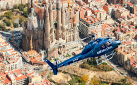 Barcelona desde el aire: paseo en helicóptero