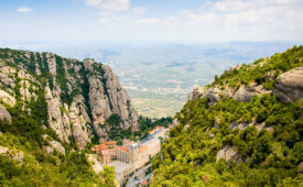 Montserrat Tour Panorámico: 1 vuelo compartido para 2 personas de 30-35 min