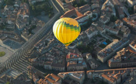 1 vuelo en globo aerostático de 1 hora por Segovia para 2 personas