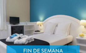 Finde romántico en Hotel Balneario Vichy Catalan: 2 noches con spa