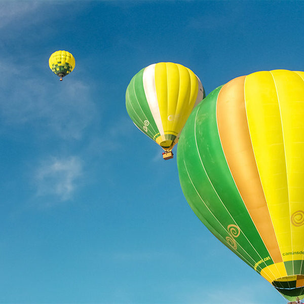 Vuelo en globo en la Cerdanya