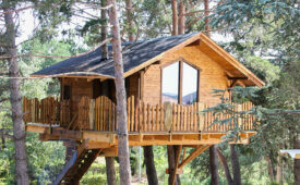 Xalet de Prades: 1 noche en casa en árbol con desayuno y spa