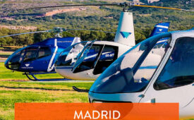 Curso de helicóptero en Madrid: 1 vuelo de iniciación de 1 hora