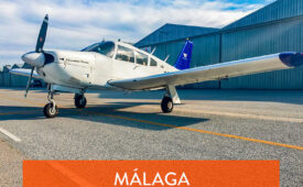 Piloto por un día en Málaga: curso de vuelo en avioneta de 1 hora para 1 persona