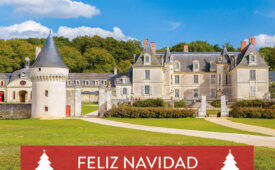 ¡Feliz Navidad! 1 noche en un castillo en Francia