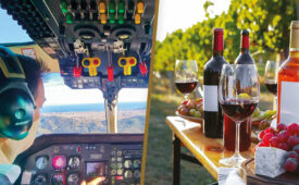 Planazo en Catalunya: visita a bodega y vuelo en helicóptero por Barcelona para 2 personas