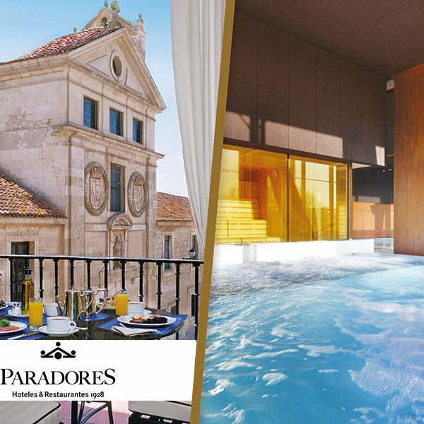 1 noche en Paradores y acceso a spa para 2 personas