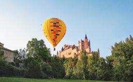 Vuelo en globo en Segovia