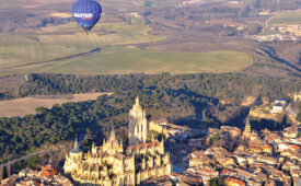 Paseo en globo de 1h en Segovia