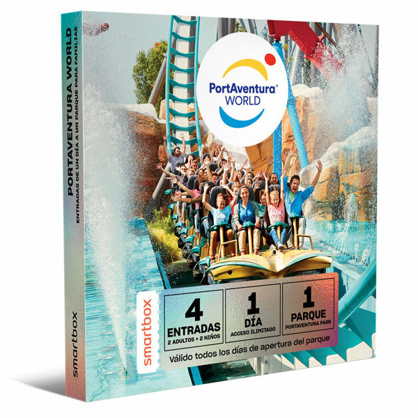 1 entrada de 1 día a PortAventura Park para 2 adultos y 2 niños