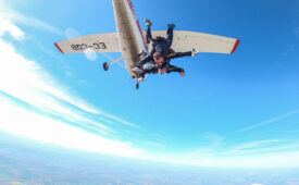 Salto en paracaídas de 3000 metros en Córdoba